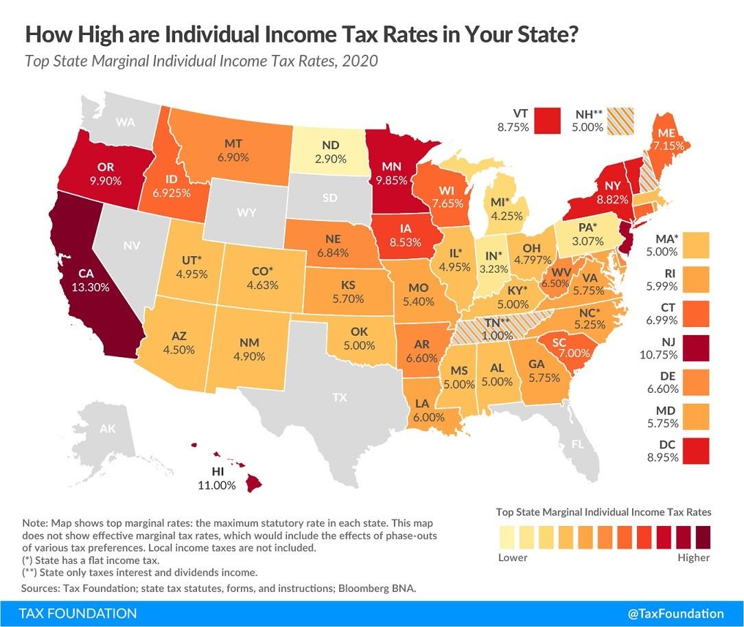 top-state-marginal-income-tax-rates-2020-skloff-financial-group